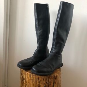 Camper Black Leather Boots WOMEN 39 (8.5)